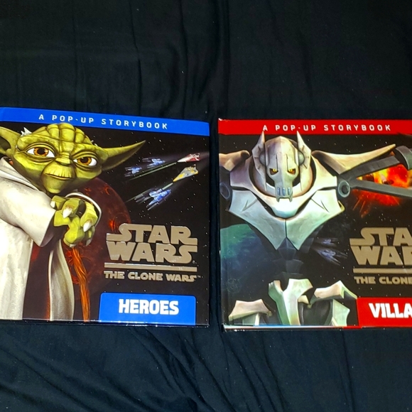 Star Wars The Clone Wars Pop-up Books - Picture 1 of 8
